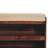 Marisal California Walnut & Mud Linen Pull Out Shoe Bench