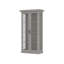 Modern Lighted China Cabinet With Tempered Glass Doors, LED Lighting, And Adjustable Shelves – Warm Oak Finish