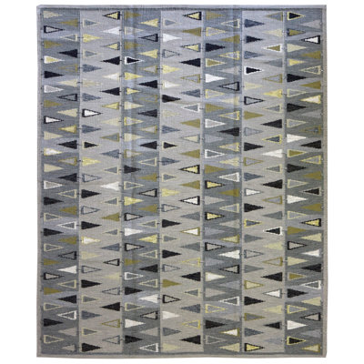 Scandinavian One-of-a-Kind 9'7" X 12'2" Area Rug