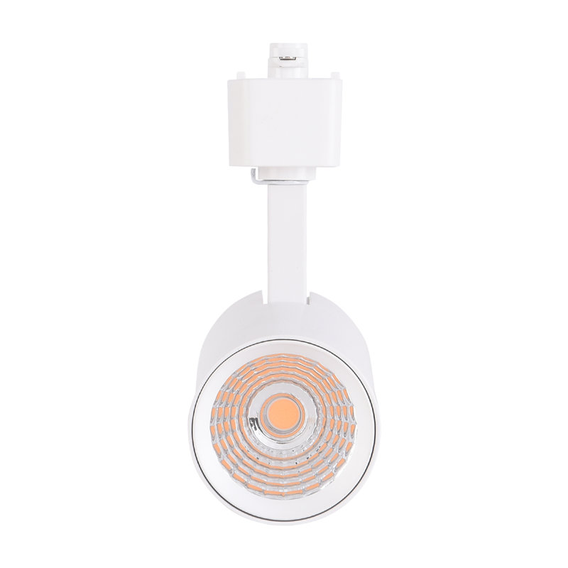 Tête d'éclairage à DEL à intensité variable de 16,5 W compatible avec un projecteur de rail de type H à circuit unique pour une exposition d'art mural décorative
