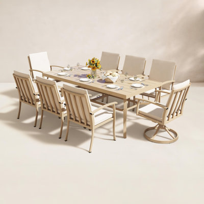84" Patio Dining Set
