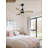 36Inch Ceiling Fans With Lights And Remote Control Farmhouse Flush Mount Ceiling Fan With 6-Speeds,Low Profile Ceiling Fans With Quiet Reversible DC Motor For Patio Living Room Bedroom