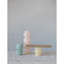 Caridad Pleated Taper Candles Unscented in Box, Set of 12-399810112