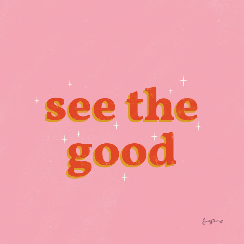 See The Good Crop by Becky Thorns - Wrapped Canvas Print, 30cm H x 30cm W