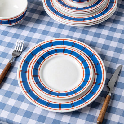 Cade 12-Piece Dinnerware Set Porcelain