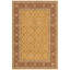 Tapis Brook2 traditionnel à motif floral orange, vert et crème, lavable en machine, antidérapant, à poils courts, pour intérieur et extérieur, adapté aux animaux domestiques, idéal pour le salon, la chambre, la salle à manger, l'entrée, le corridor ou le bureau.-1588628764