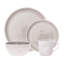 Canvas Home Pinch Stoneware 4 Piece Dinnerware Set, Service For 1-38445163