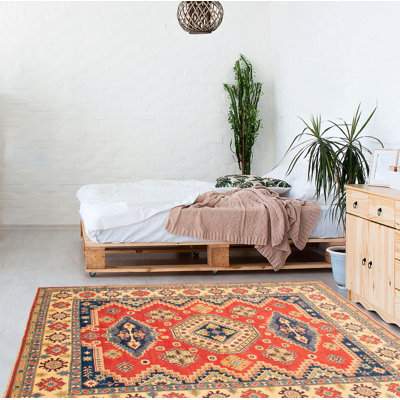 Tapis cuivre foncé Finest Ghazni 7 pi 9 po x 9 pi 6 po