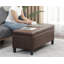 Banc de rangement en similicuir-1351984923