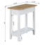 Table de bout Carbin avec rangement et prises intégrées-1772186007