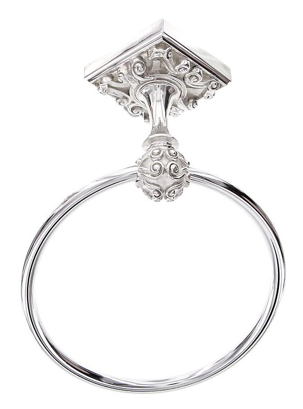 Anneau à serviettes Sforza, Nickel poli