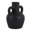 Vase décoratif décoratif en terre cuite Boho Bud - Vase à fleurs texturé avec poignées-1391737747
