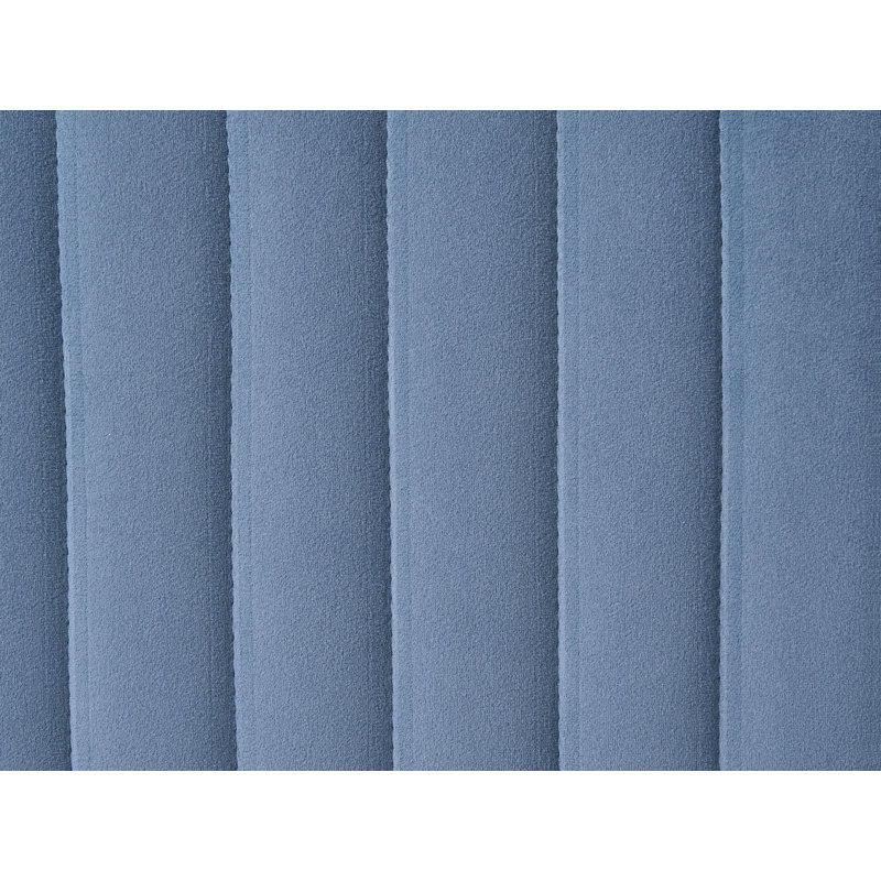 Benzant Velvet Upholstered Bench, Blue