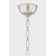 Painted No. 1 Pendant in Polished Nickel and Soft French Blue by Mark D. Sikes