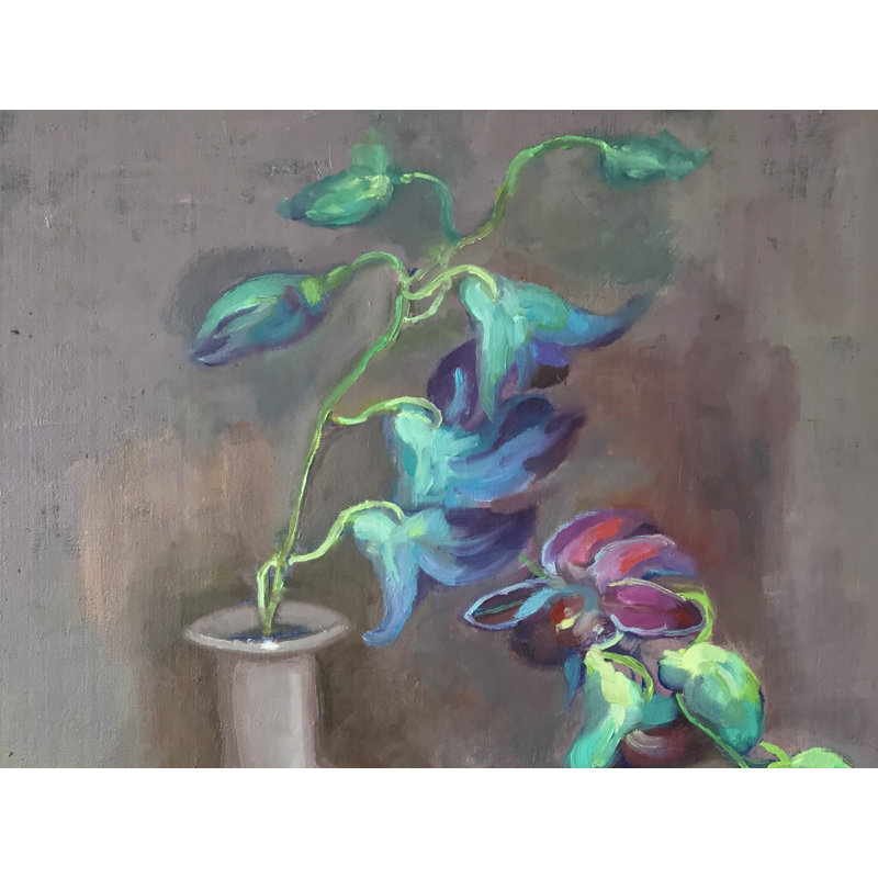 Rythme divin | Huile sur toile | Par Manushalini Nandwani