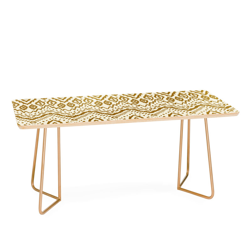 Table basse bohémien, Or