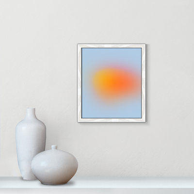 «Neon Orange Glow Print» par My Mind