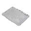 Ensemble de 6 assiettes de présentation en plastique durable, parfaites pour un élégant décor de table et de salle à manger, 11,8 po x 9,1 po-172524878