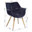 Chorlton 45cm H Velvet Upholstered Armchair-1515964089