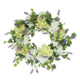 Hydrangea, Heather and Ivy Wreath