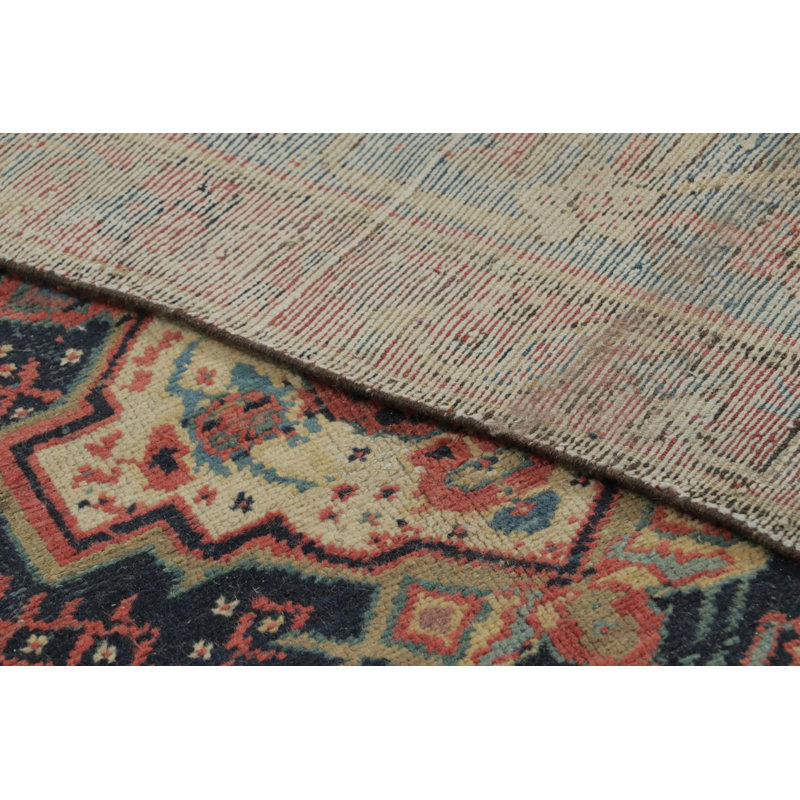Antique Bakhtiari Tribal Rug With Geometric Medallion And Patterns - Rug & Kilim