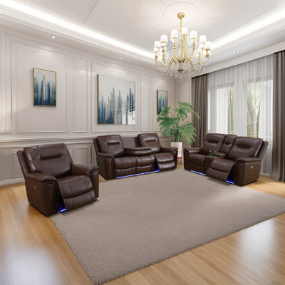 Ensemble de canapé inclinable Auburn