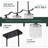 Gorontalo 4 - Light Matte Black Kitchen Island Pendant