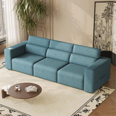 Canapé inclinable électrique, canapé inclinable électrique à 3 places modulaire avec stéréo Bluetooth, recharge sans fil, poche latérale, canapé inclinable électrique pour le salon, le cinéma maison, un appartement