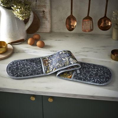 Ulster Weavers Finch & Flower Animal Print 100% Cotton Oven Glove