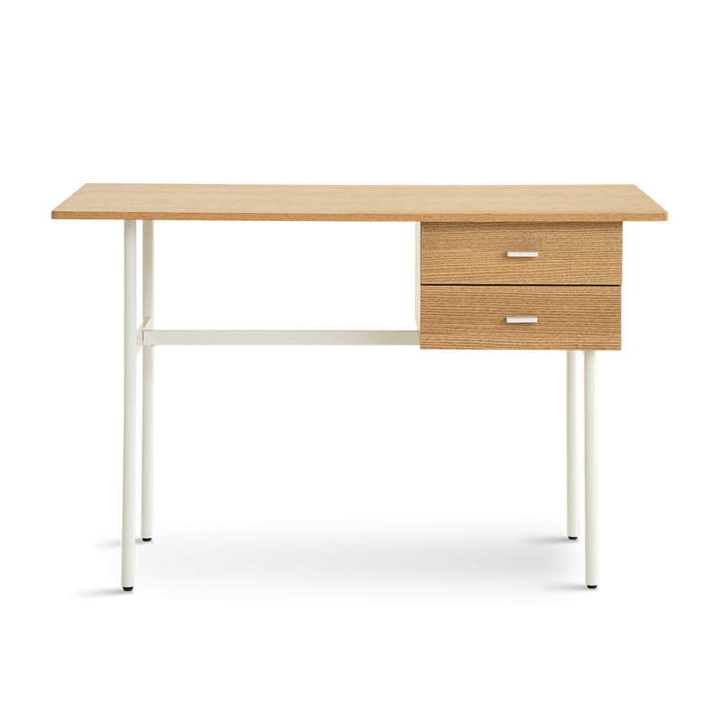 Canyon Two Drawers Dressing Table, Oak/White