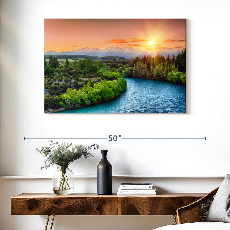 Alvord Clutha River Beautiful Sunset