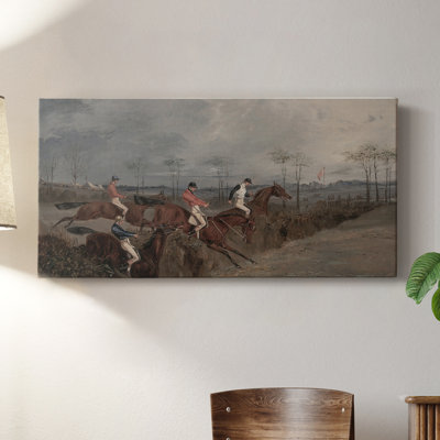 Vintage Animal Series-XLIV- Toile tendue avec châssis - Prêt à accrocher