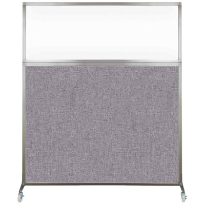 Hush Screen Office Partition - Clear Window