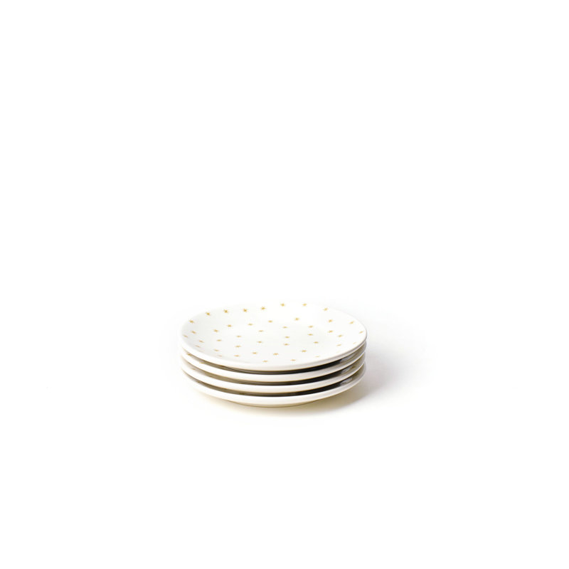 Gold Star 8 Salad Plate Set Of 4