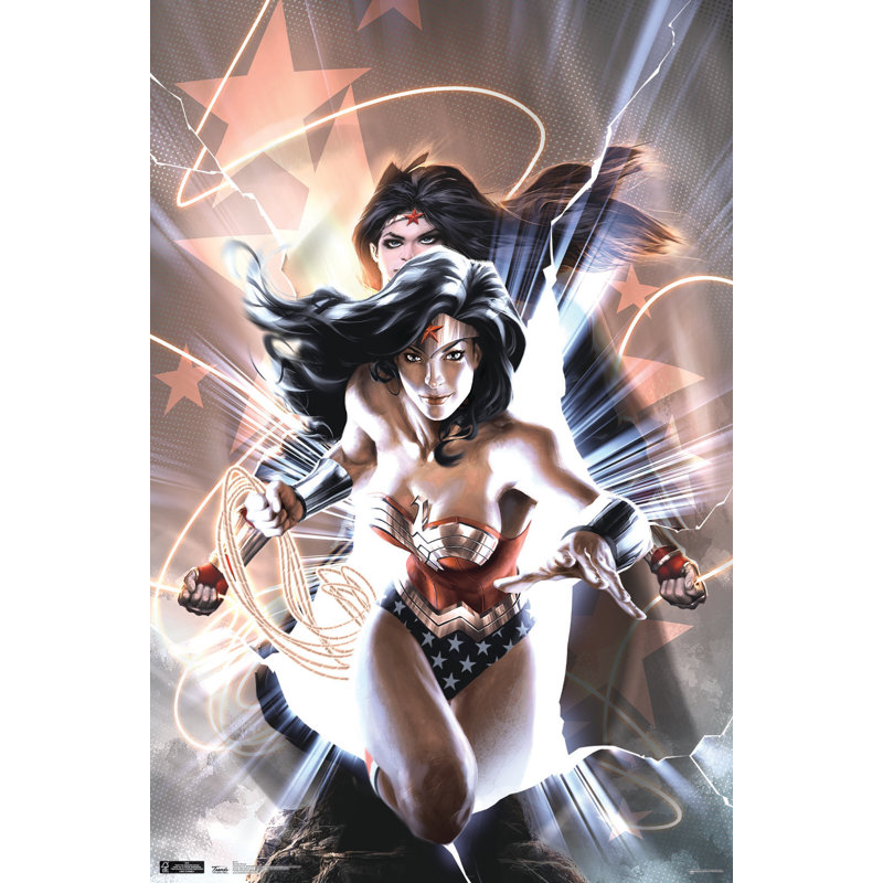 Impression sur papier femme wonder