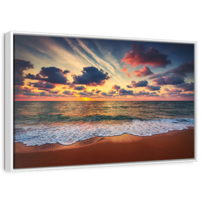 Coucher de soleil d'été