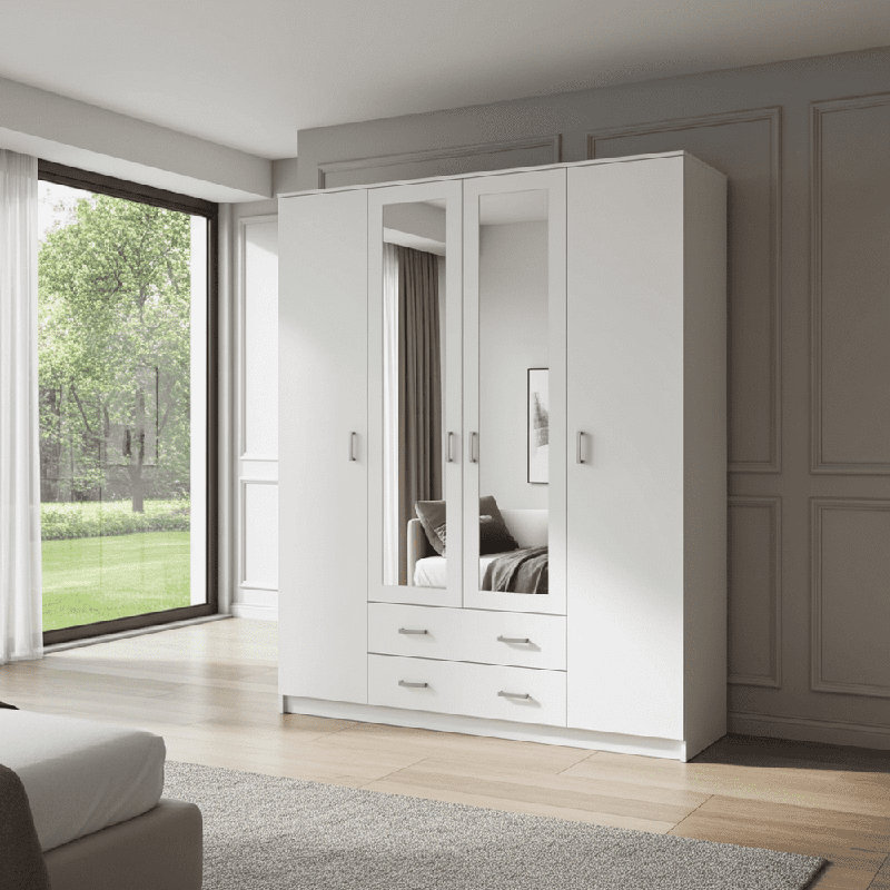 Annzlee Manufactured Wood Wardrobe