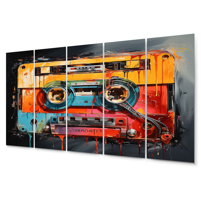 Traditional Entertainment Wall Decor on Metal