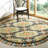 Ferrera Jahiem Hand-Knotted Wool Charcoal Area Rug-714904725