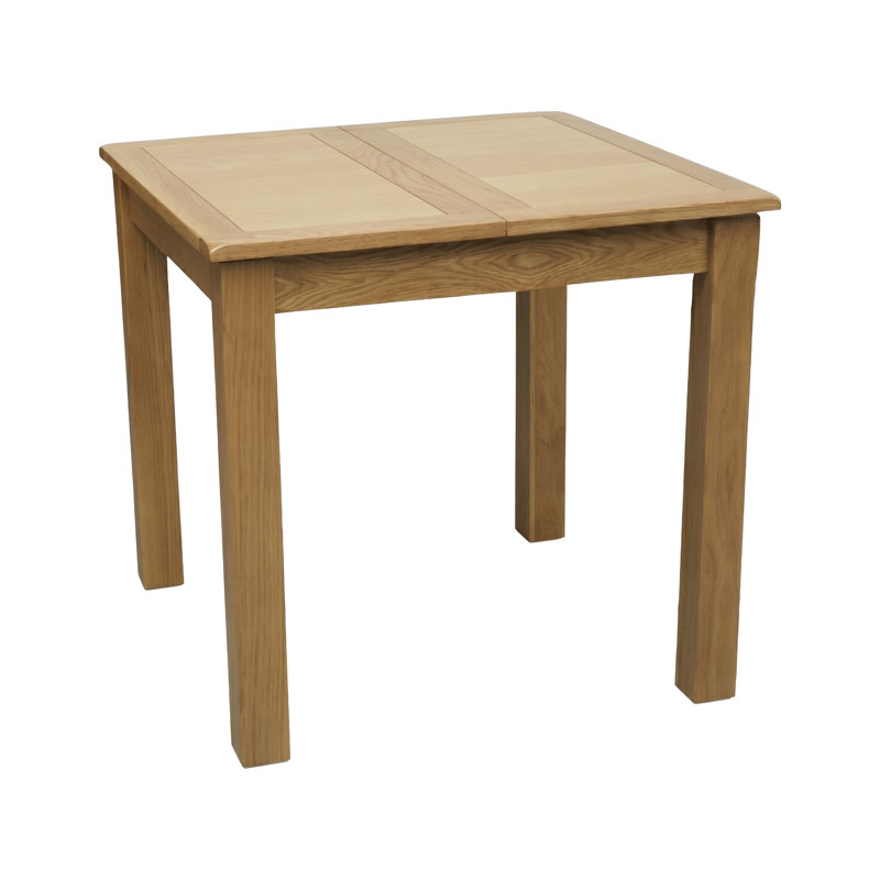 Racquel Rectangular Dining Table, 76cm H x 112cm W x 80cm D, Oak