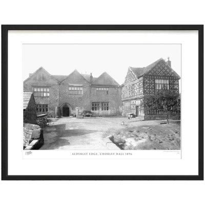 Alderley Edge, Chorley Hall 1896 by Francis Frith - Single Picture Frame Print