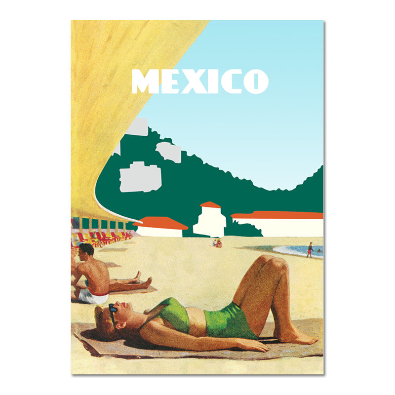Poster Messico - Rectangle Painting on Glass