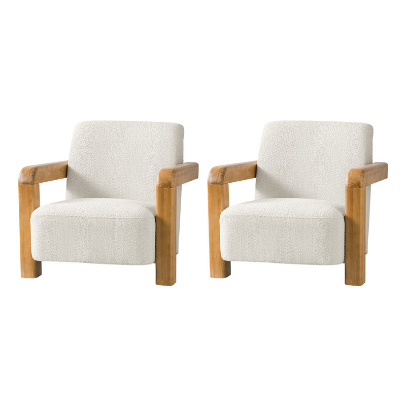 Jakira Upholstered Accent Chair, Beige