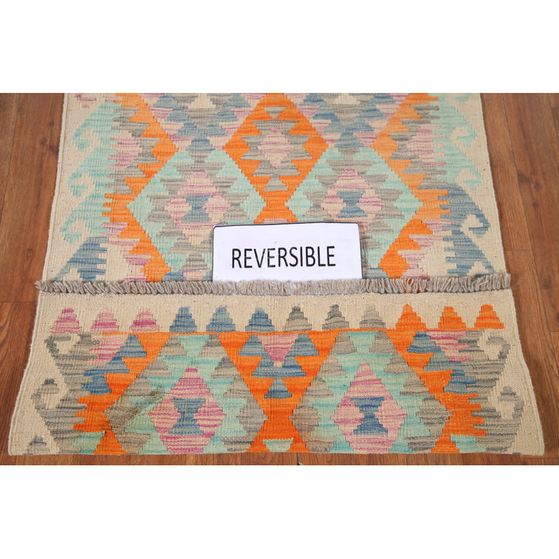 Multolor Kilim Oriental Runner Rug 3x10