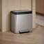 8-Gallon Compact Stainless Steel Step Trash Can-736010983