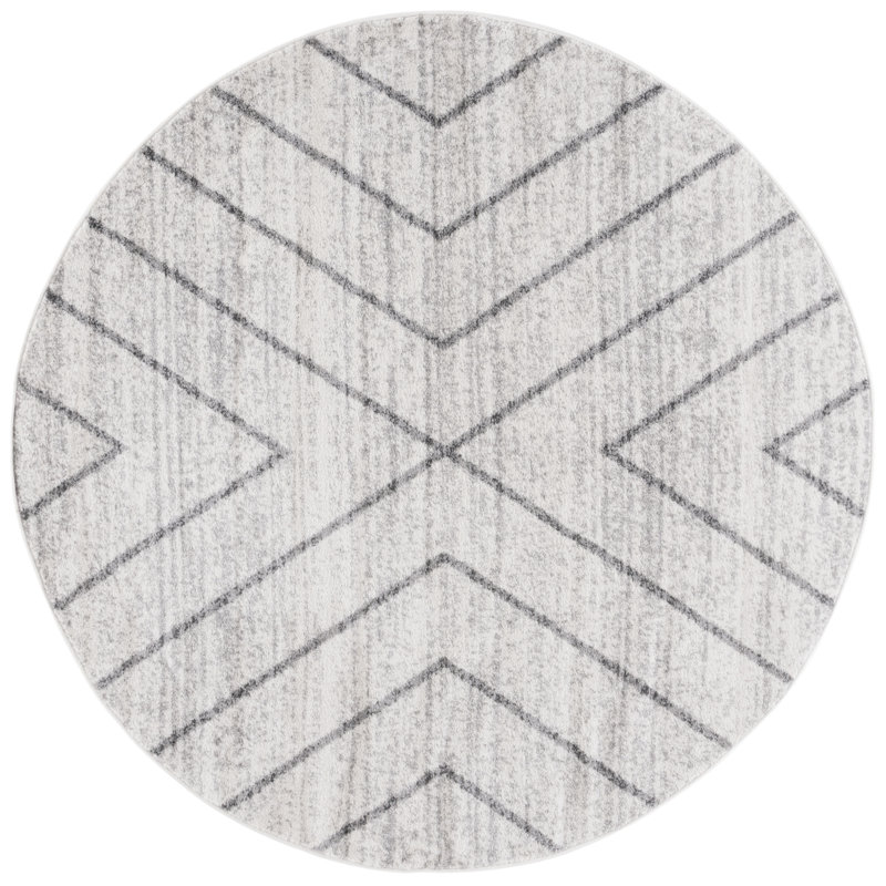 Janzen Performance Geometric Rug, Round 6'