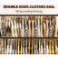 Bonville 72cm Rolling Clothing Rack-971065435