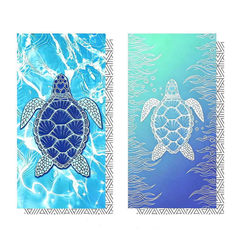 Beach Towel, Ripple + Seagrass
