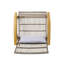 Fauteuils club en osier avec coussins Coastal