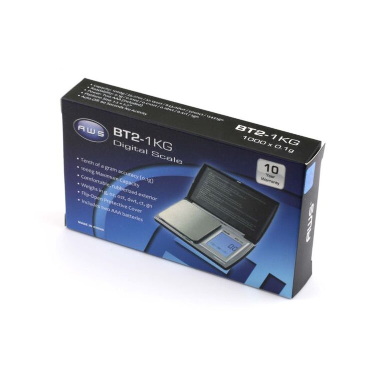 Scales AWS BT2-1KG Digital Pocket Size Weighing Scale